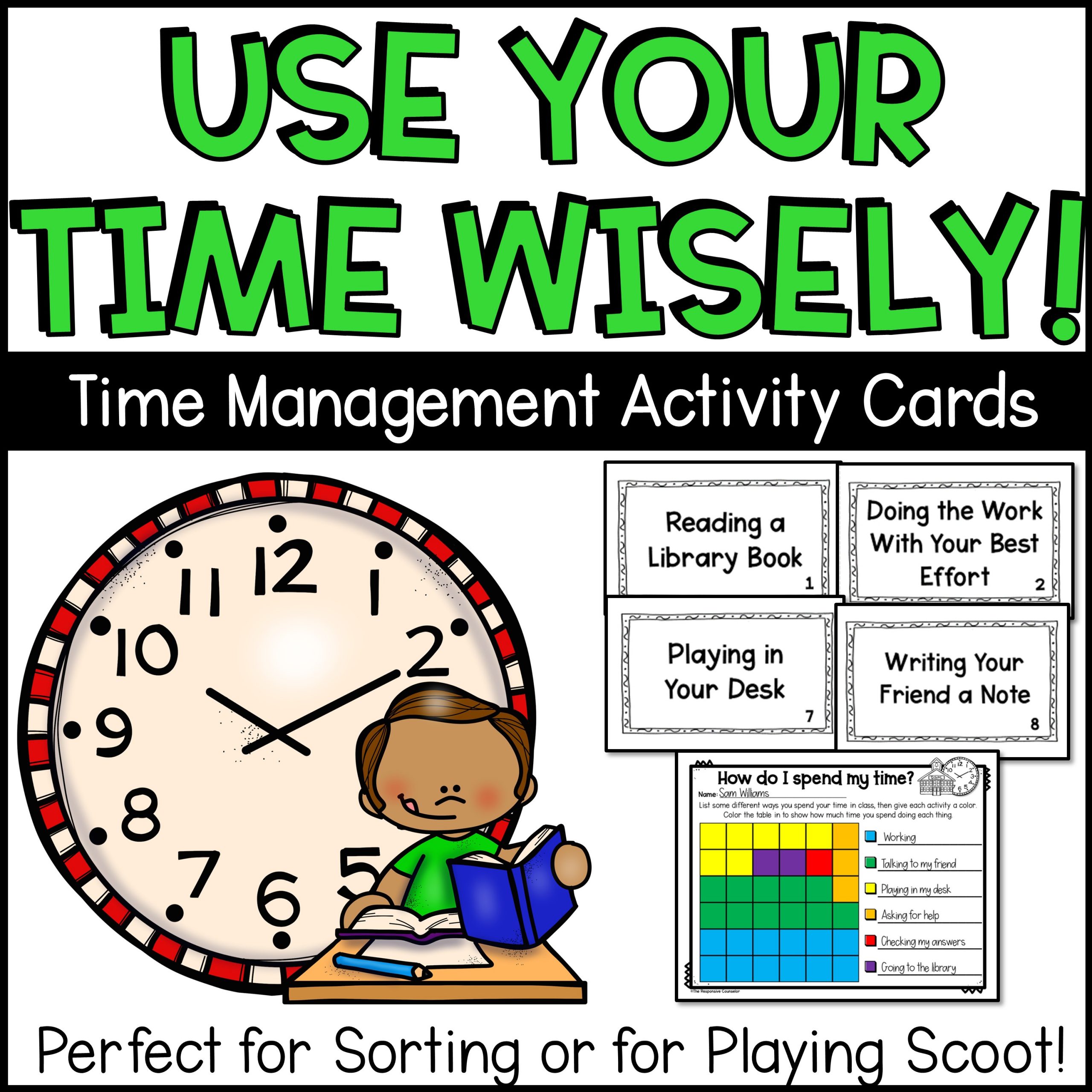 time management presentation for middle school students