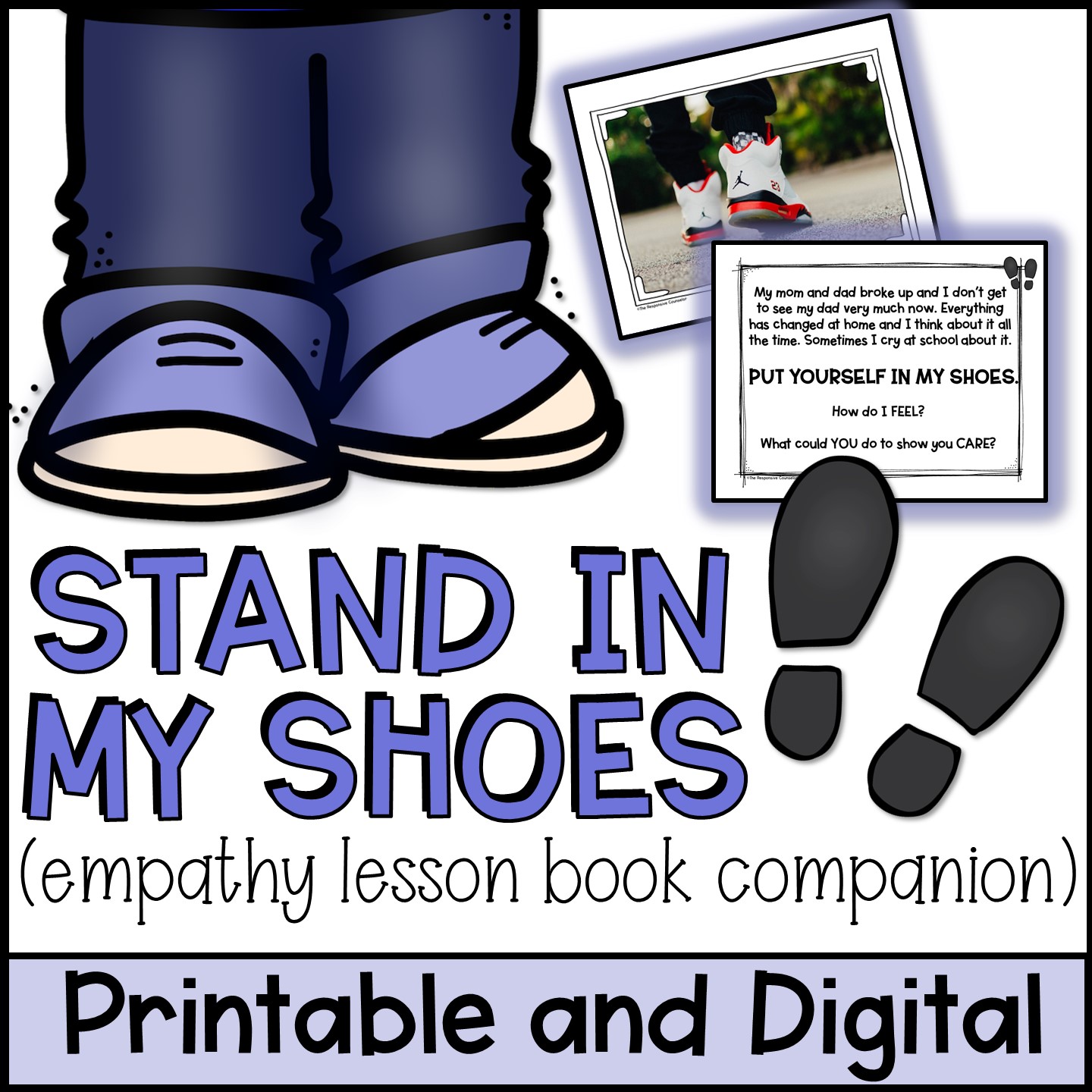 Stand In My Shoes Empathy Activity And Lesson With Distance Learning Option Shop The