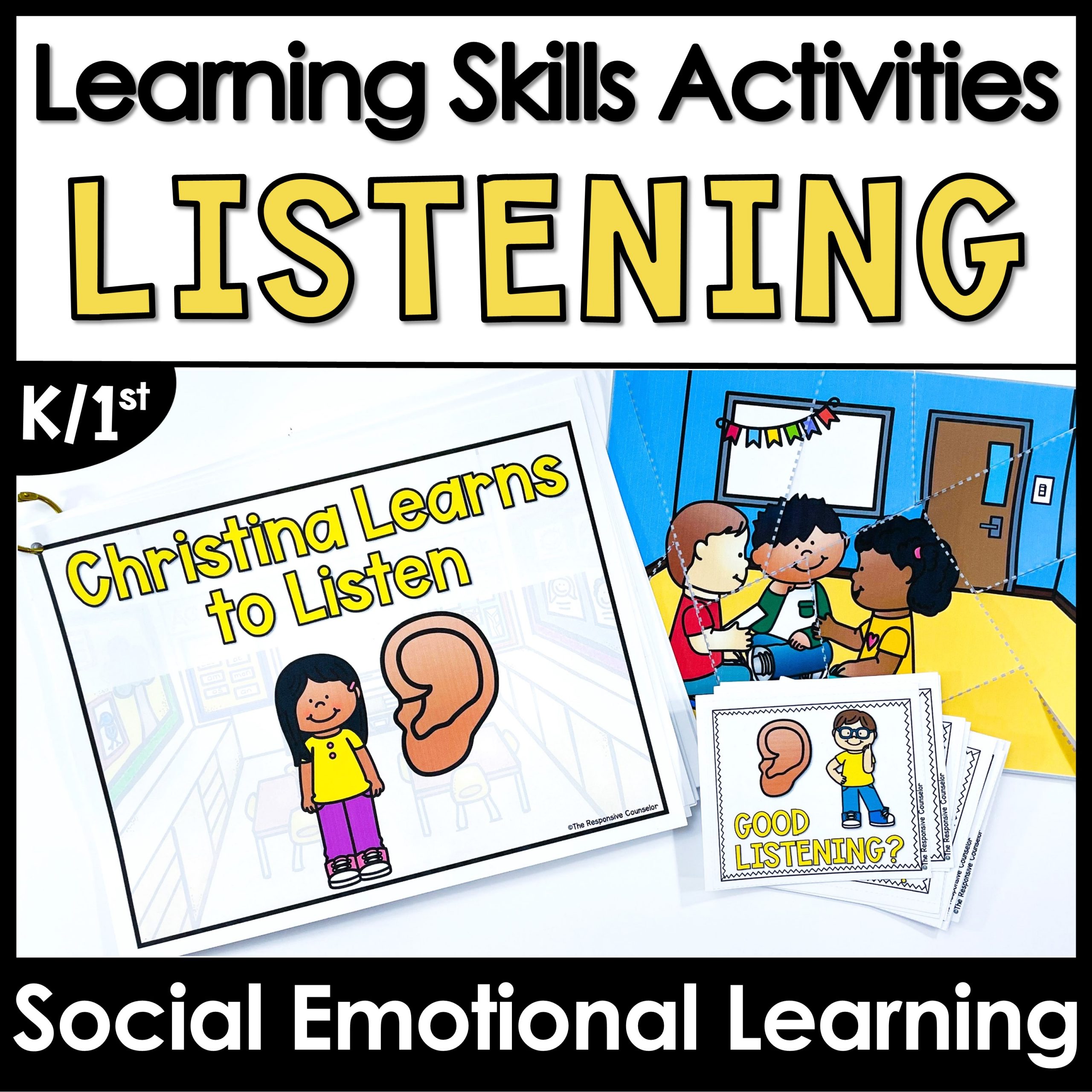 Listening Lesson and Activities - Shop The Responsive Counselor