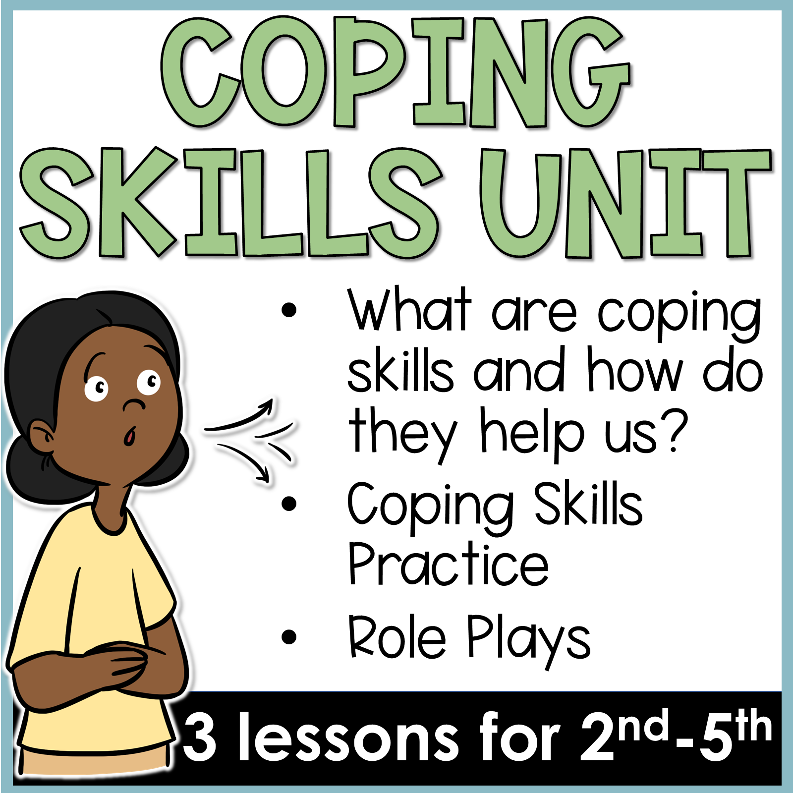 Coping Skills Lessons And Activities Bundle - Shop The Responsive Counselor