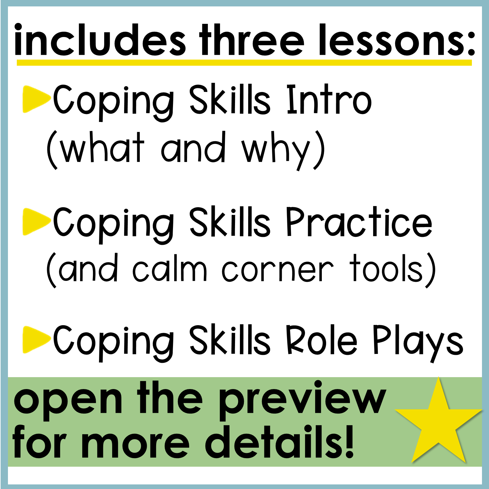 Coping Skills Lessons And Activities Bundle - Shop The Responsive Counselor